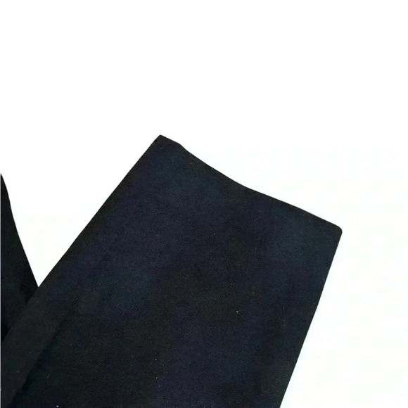 Banana Republic Martin Fit Black Pants Mid Rise Straight Size 2 - Picture 2 of 10